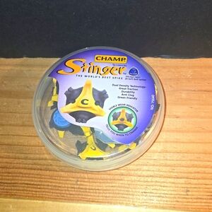 CHAMP SCORPION STINGER GOLF CLEATS SPIKES 20 FAST TWIST TRI-LOK NO. 75640